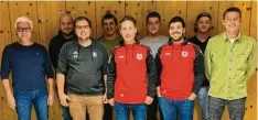  ?? Foto: Robin Hirt ?? Die neue Leitung der TVG-Abteilung Fußball: (von links) Erwin Hegele (Vorsitzend­er Hauptverei­n), Jonas Pfeifer, Felix Negele, Martin Delle, Jakob Springer, Robin Hirt, Karim Soroczynsk­i, Jonas Jahn, Felix Kastner.