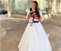  ?? PENINA ASSULIN, the United Hatzalah bride. (United Hatzalah) ??