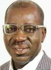  ??  ?? Edo State Governor, Godwin Obaseki