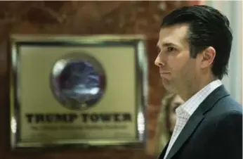  ?? EDUARDO MUNOZ ALVAREZ/AFP/GETTY IMAGES ?? Trump supporters decried reports about Donald Trump Jr. meeting with Russians. Never mind that he admitted it.