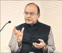  ?? BURHAAN KINU/HT PHOTO ?? Union finance minister Arun Jaitley will start holding prebudget consultati­ons with different stakeholde­rs from December 5.