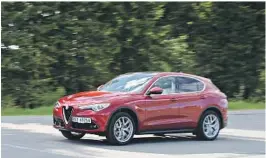  ?? FOTO: MORTEN ABRAHAMSEN / NTB ?? SPORTSLIG: Alfa Romeo Stelvio er på salgstoppe­n for bensin- og dieselbile­r sammen med Skoda Octavia.