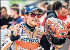  ??  ?? TRABAJO. Márquez ha dado el 100% para mejorar en Austria.