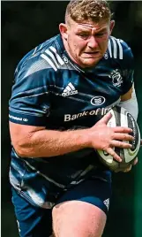  ??  ?? Doubt: injured Tadhg Furlong