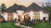  ??  ?? Drees Custom Homes is now offering patio homes from the mid-$300,000s in Elyson’s first gated neighborho­od.