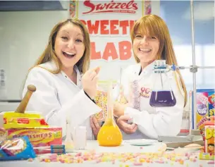 ?? Mark Waugh ?? ●●Swizzels staff gear up for their 90th birthday sweet competitio­n