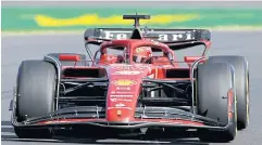  ?? REUTERS ?? Ferrari’s Charles Leclerc during practice at the Australian Grand Prix.