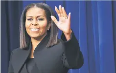  ??  ?? First Lady Michelle Obama speaks following a screening of the movie, ‘Hidden Figures’, in Washington, on Dec 15, 2016.