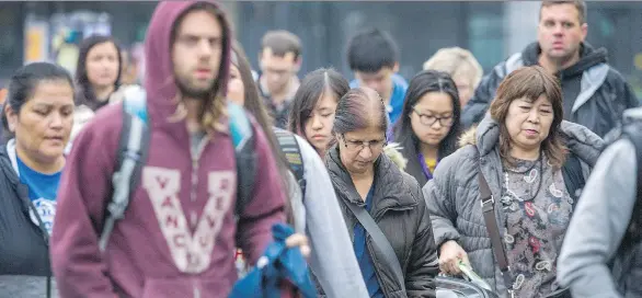  ?? ARLEN REDEKOP/FILES ?? A new study has found that Caucasians in Metro Vancouver have an average home ownership rate of 67.4 per cent — well below the visible-minority rate of 72 per cent.