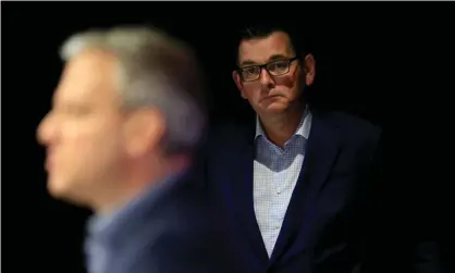  ?? Photograph: Darrian Traynor/Getty Images ?? With Melbourne locked down for the second time and 288 new cases recorded in one day, Victorian premier, Daniel Andrews, is facing a big test. It’s in all of our interests that he succeeds.