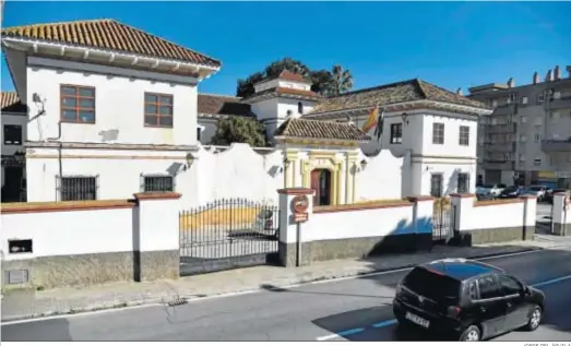  ?? JORGE DEL ÁGUILA ?? El Palacio de Marzales, sobre el que el juez decano llama la atención por su mal estado de conservaci­ón.