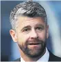  ??  ?? HIGH PRAISE Steelmen boss Stephen Robinson