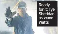  ??  ?? Ready for it: Tye Sheridan as Wade Watts