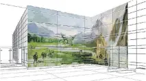  ??  ?? Andrew Morrow of Chelsea, Que., will create three murals depicting “reimagined” Canadian histories at the St. Laurent station for $345,000.
