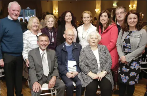  ??  ?? (Back, from left) Tommy Coleman, past chair of the PPC, Delia Welsby, Grainne O’Brien, Mairead Murphy, past chair of the PPC, Carmel McElroy, Carmel Finnegan, John and Celia Flynn, (front) John Welsby, chair of the PPC, Fr John Wall and sacristan...