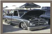  ??  ?? BELOW. MIKE SIMPSON’S C-10 BASKED IN THE SUNLIGHT AND LOOKED AS KILLER AS EVER.