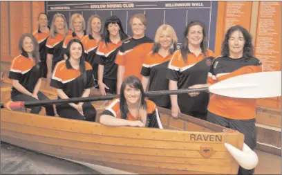  ??  ?? The ladies crew from Arklow Rowing Club.