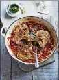  ?? ERIC SHEA PHOTOGRAPH­Y ?? Pork chops with tomato and fennel.