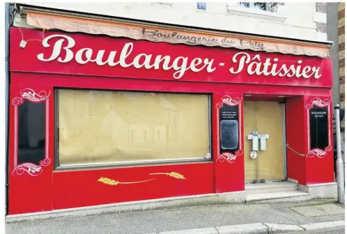  ?? ?? La municipali­té de Nogent-le-Rotrou aimerait un repreneur pour la boulangeri­e du Pâty.
Mathis LAUNAY