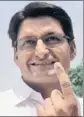  ??  ?? Deepender Singh Hooda, Congress candidate, Rohtak