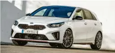  ?? Foto: Kia ?? Selbstbewu­sst, und das zu Recht: der Kia Ceed GT.