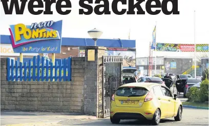  ??  ?? U-turn: Pontins owner Britannia sacked 80 staff but reversed the decision following complaints