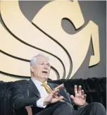  ?? RICARDO RAMIREZ BUXEDA/STAFF FILE PHOTO ?? Outgoing UCF president John Hitt said funding will yet again be a key issue for the university during his last six months at the school.