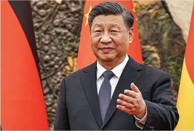  ?? ?? El presidente chino, Xi Jinping.