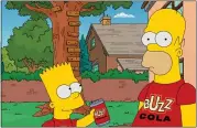  ??  ?? Bart and Homer become social media darlings as season 31 of “The Simpsons” kicks off tonight.