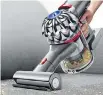  ?? DYSON ?? V7 Trigger ($299.99, canadianti­re.ca) has good suction and a lever that you pull up to empty the bin.