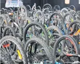  ?? ?? Wellington police have catalogued thousands of items recovered after they disrupted a major burglary ring, including 285 bicycles and 950 power tools.