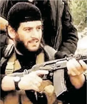  ?? BILD: SN/AP ?? Der Dschihad-Veteran Adnani hatte viel Blut an seinen Händen.