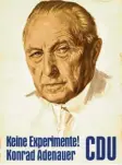  ??  ?? Von Paul Aigner stammt das legendäre Cdu‰plakat mit Adenauer.