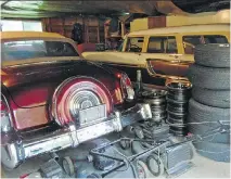  ?? ALYN EDWARDS/DRIVING ?? A heated garage is the best bet for storing expensive vintage automobile­s — but it doesn’t end there.