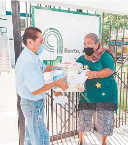  ?? CORTESÍA ?? Los 500 apoyos ayudarán a familias de Tampico.