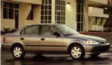  ??  ?? For the Civic models available between 1996-2000, Honda seemed to focus on efficiency instead of thrills.