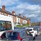  ?? ?? The school run chaos in the road