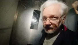  ?? FOTO ANSA ?? Un’immagine di Julian Assange del 2020