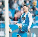  ?? FOTO: EFE ?? A Lucas Pérez no le salen las cosas