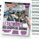  ??  ?? Ne manquez pas notre cahier de 16 pages au centre du Journal