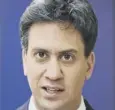  ??  ?? 0 Ed Miliband is working on his death metal techniques