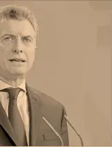  ?? Foto: ap ?? La administra­ción de Macri supedita la vuelta de Venezuela al Mercosur a la resolución de su crisis política.