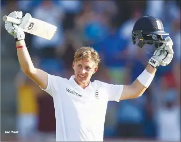  ??  ?? Joe Root