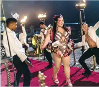  ?? (Jonathan Olley/Netflix) ?? NETTA BARZILAI makes a cameo in Netflix’s new Eurovision movie.