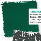  ??  ?? THE FABRIC Montpellie­r Velvet Bottle, £29m, Jane Clayton &amp; Company