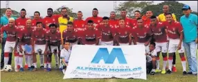  ??  ?? TEAM PLAYER Alfredo organised charity match that brought community together