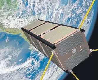  ?? FOTOS: EMAVI. ?? El satélite permite detectar los cambios en el planeta y envía imágenes desde el espacio.