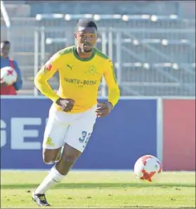  ??  ?? Redemption time: Young Downs star Motjeka Madisha has labelled Saturday’s Chippa game a must-win. Photo: Lefty Shivambu/Gallo Images