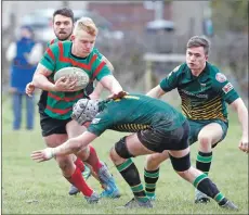  ??  ?? Stephen Povey scored Oban’s first try on Saturday.