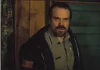  ?? THE ASSOCIATED PRESS ?? David Harbour in a scene from “Stranger Things.”